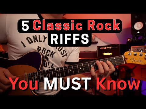 Learn Epic Guitar Riffs from ACDC, Led Zeppelin, and More!