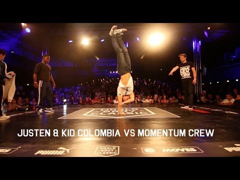 World BBoy Classic 2014 | Momentum Crew vs Kid Colombia & Justen