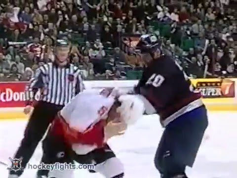 Darren Langdon vs Steve Montador Feb 15, 2003