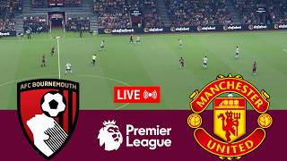 Download lagu [LIVE] Bournemouth vs Manchester United Premier League 25/26 Full Match - Video Game Simulation mp3