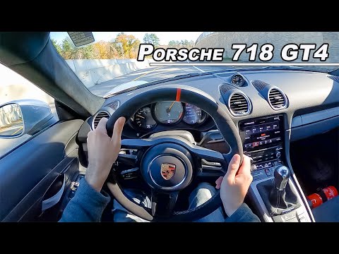 2021 Porsche 718 Cayman GT4 Manual - Is this Mid Engine 4.0L Enough? (POV Binaural Audio)