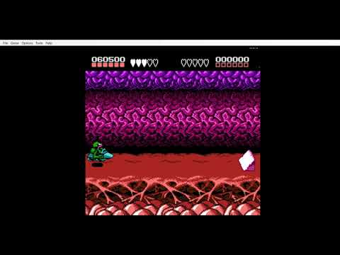 Battletoads Level 3: Turbo Tunnel (NES) Monkeyscrolls