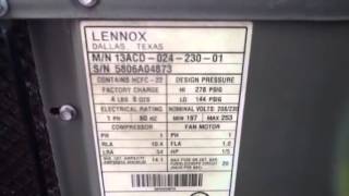 How Old is My Lennox Unit