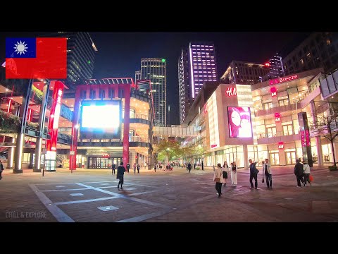 🇹🇼Tour a pé 101 da Prefeitura de Taipei (4K) | [Arquivos de Taiwan 2019 #6]