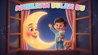 Download lagu Ambilkan Bulan Bu 🌙✨ | Lagu Anak Anak Indonesia 3D Lucu 🎶 | Animasi Anak Terpopuler mp3