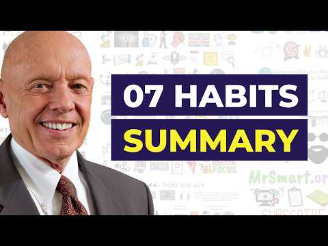7 Habits of Highly Effective People | Summary | Stephen Covey | Part 1