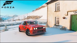 Winter Drift - The 1989 Formula Drift #98 BMW 325i  - Forza Horizon 4