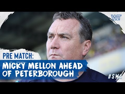 Pre Match | Micky Mellon (Peterborough United)