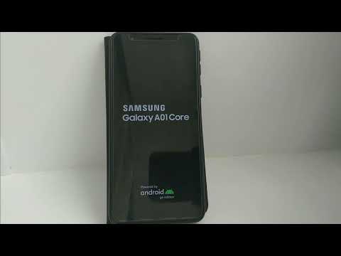 Samsung Galaxy A01 Core bootanimation