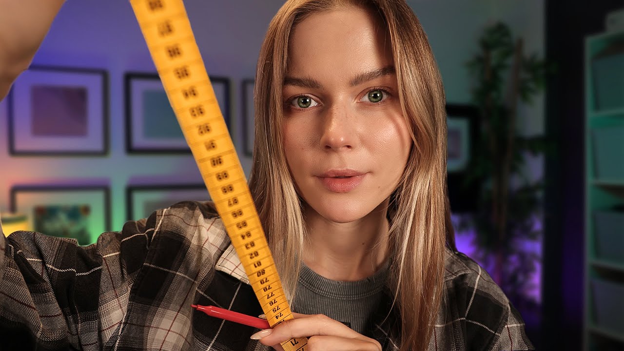 ASMR Relaxing Tailoring Services RP.  (Measuring & Taking Notes) ~ Soft Spoken