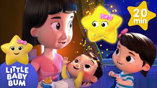 Baby Max and Mia&#39;s Bedtime Lullaby | 20 Mins Baby Song Mix | LittleBabyBum Nursery Rhymes for babies