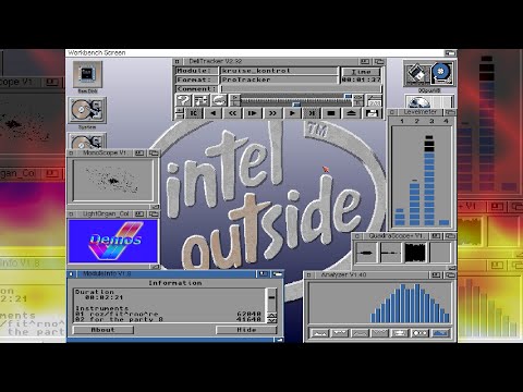 AMIGA-Mod "Roz / Fit ^ Rainbow Entertainment ^ Rave Network Overscan: Kruise Kontrol"