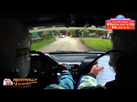 CAMERA CAR MARAI   CARUGI   12° BENACUS RALLY 2014   P S 6 SANTA CRISTINA