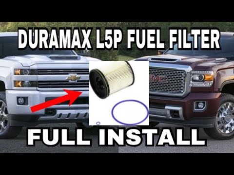 2017-2019 GM/GMC Duramax L5P Full Filter Replacement
