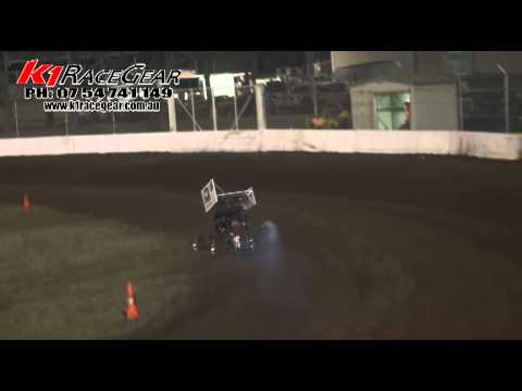 Micro Sprints - A-Main - Gatton Speedway - 20.10.12