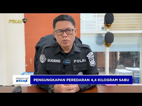 POLDA SULTENG GAGALKAN PEREDARAN 4,4 KILOGRAM SABU, SELAMATKAN LEBIH DARI 22 RIBU JIWA