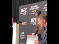 Aljamain Sterling overcome with emotion at #UFC273 weigh-ins | #shorts