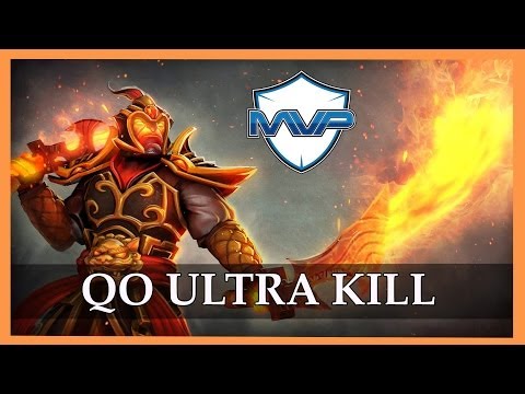 MVP.QO Ember Spirit Ultra Kill vs VP @ TI4 Dota 2