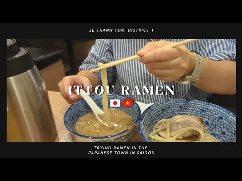 Ramen imperdível na cidade japonesa de Saigon | Ittou Ramen | Le Thanh Ton