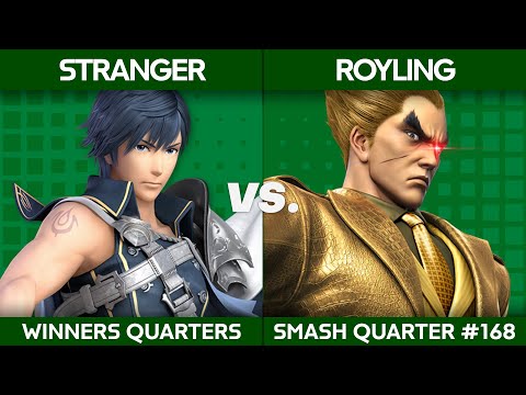 Smash Quarter 168 - Stranger (Chrom) v Royling (Kazuya): Winners Quarters