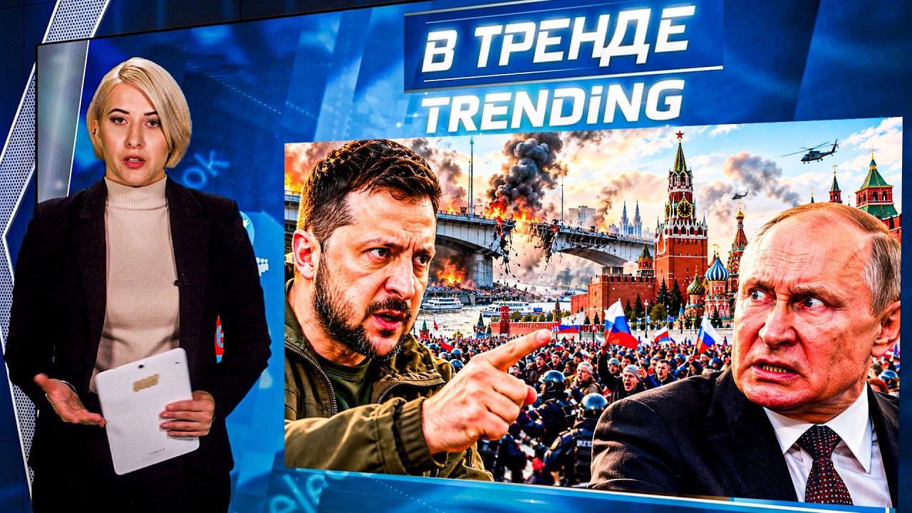 ‼️ЧАС НАЗАД! УДАР ПО МОСТАМ В МОСКВЕ! ЗЕЛЕНСКИЙ УГРОЖАЕТ ПУТИНУ! БУНТ НА КРА?