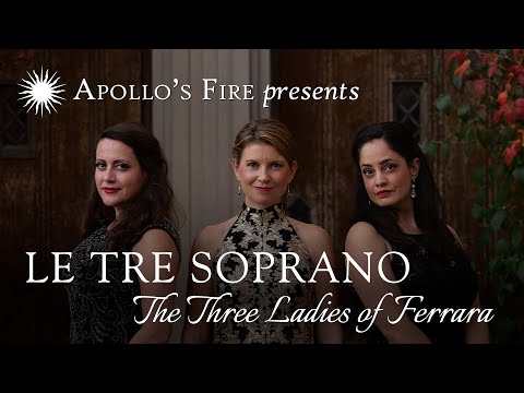 ARANES:  Un Sarao de la Chacona – from LE TRE SOPRANO – Apollo's Fire, J. Sorrell