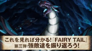 これを見れば分かる!『FAIRY TAIL』第三弾:強敵達を振り返ろう!