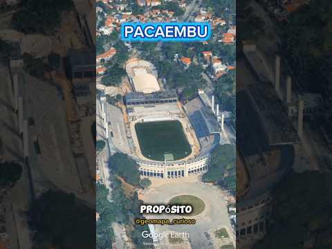 O Novo Pacaembu #pacaembu #futebol #saopaulo #curiosidades #geography