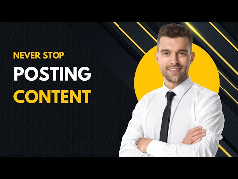 Never Stop Posting Content |  Make Money Online | Free Worldwide