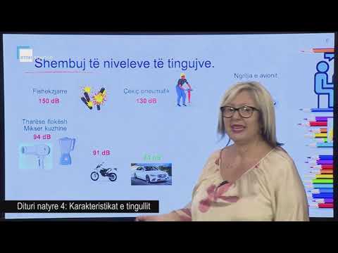 Dituri natyre 4 - Karakteristikat e tingullit