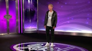 Jonathan Larsson - Isn&#39;t She Lovely (hela audition) - Idol Sverige (TV4)