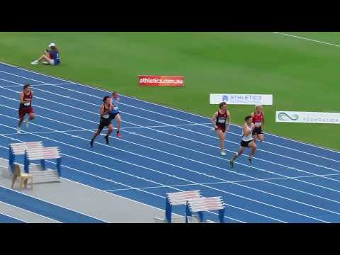 Ht1. 100m Decathlon U20 Men, 100th Australian Athletics Championships, QSAC 1 April 2023