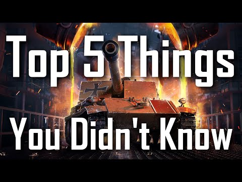 | Top 5 Things YOU Didn't Know | Rikitikitave | World of Tanks Console | WoT Console |
