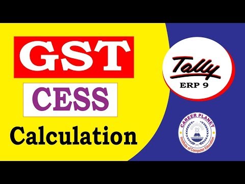 Tally ERP 9 GST Accounting Entries in Tally Hindi |GST Ledgers CGST SGST IGST Sales Purchase