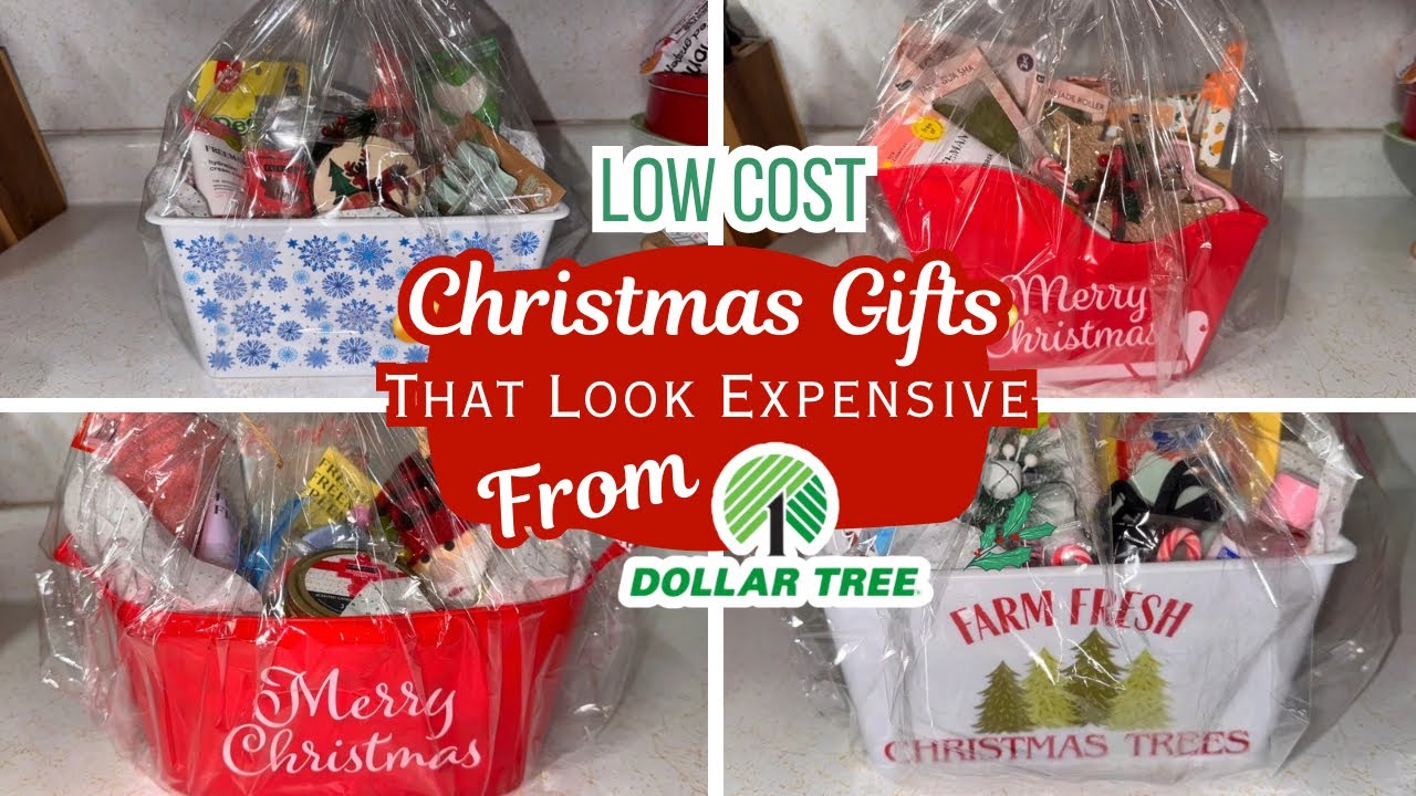 Nice Christmas Gift Ideas For The Girlies YOU CAN Afford || Dollar Tree Gifts That Look Expensive
