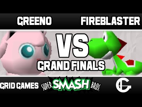 Greeno (Jigglypuff) VS Fireblaster (Yoshi) | Grid Weekly 19 | 64 Grand Finals