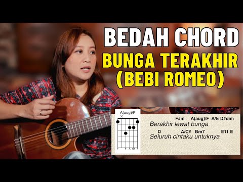 BEDAH CHORD - BUNGA TERAKHIR (BEBI ROMEO) - SEE N SEE GUITAR