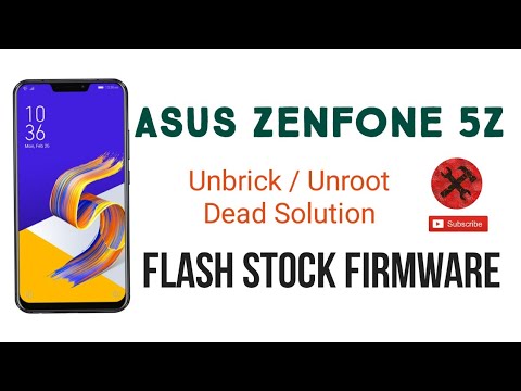 How to flash stock rom in Asus Zenfone 5Z || Unbrick, Unroot, Bootloop fix || Guide