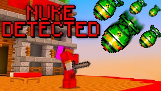 Bedwars but enemies have INFINITE NUKES