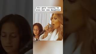 Jennifer Lopez gets outsung by her daughter #jlo #jenniferlopez #mariahcarey