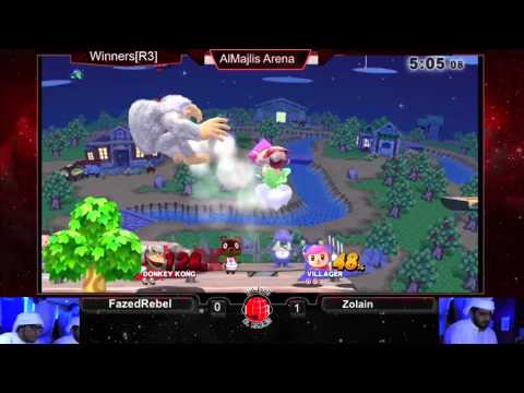 SSB4 Spring 2016 Major: Zolain (Villager) vs Fazed Rebel (DK) - WR3