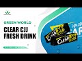 Green World Clear CJJ Fresh Drink