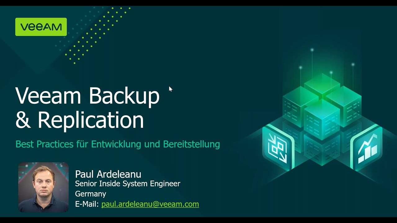 Veeam Backup & Replication — Entwickeln und Bereitstellen von Best Practices  video