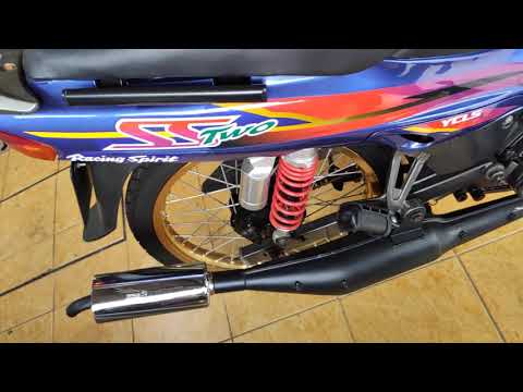 Yamaha Y110 ss2 EJM Standard chamber exhaust sound.