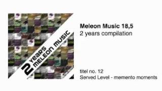 Served Level - memento moments / Meleon Music 18,5