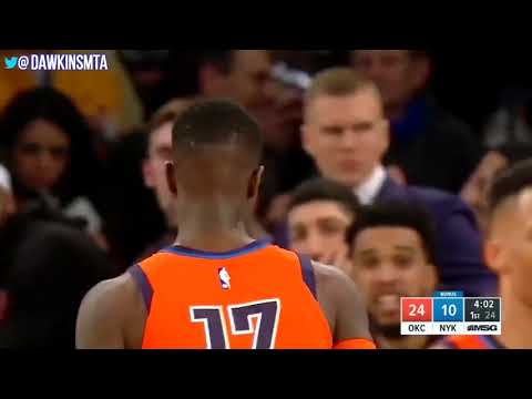 Paul George Full Highlights 2019 01 21 Thunder vs Knicks   31 Pts 4 Asts in 3 QTRS!