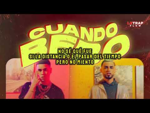 Cuando Bebo - Chris Wandell Ft Jay Wheeler (LETRA)