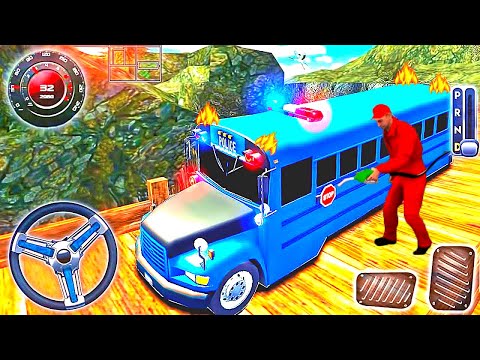Offroad Driver Police Bus - Coach Hill Dangerous Duty Simulator Games - Best Android GamePlay