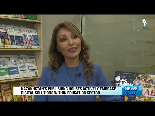 Kazakhstan’s publishing houses actively embrace digital solutions within education sector