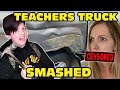 Kid Vandalize Teacher S Truck With Hammer Teacher Calls Parents